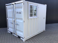 2026 - lypu - 8ft - opslag container met zijdeur en raam - afbeelding 1 van  25