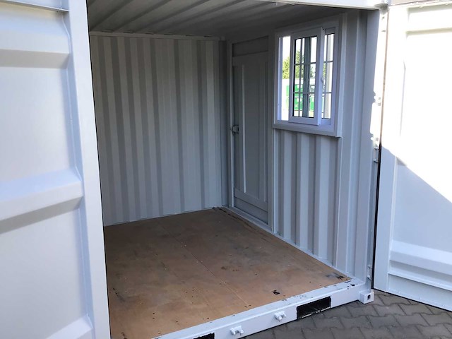 2026 - lypu - 8ft - opslag container met zijdeur en raam - afbeelding 15 van  25