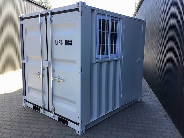 2026 - lypu - 8ft - opslag container met zijdeur en raam - afbeelding 21 van  25