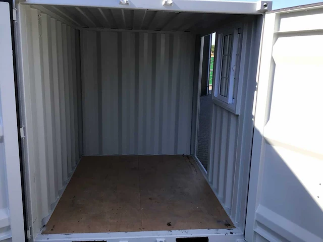 2026 - lypu - 8ft - opslag container met zijdeur en raam - afbeelding 15 van  25
