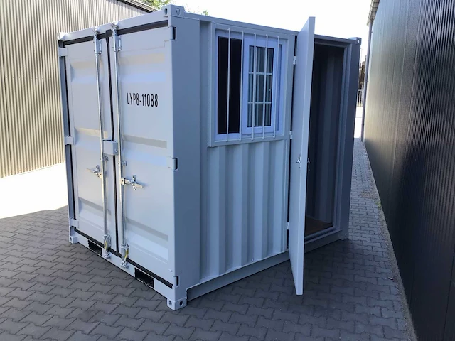 2026 - lypu - 8ft - opslag container met zijdeur en raam - afbeelding 21 van  25