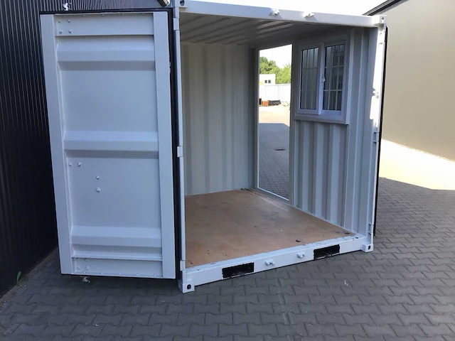 2026 - lypu - 8ft - opslag container met zijdeur en raam - afbeelding 24 van  25