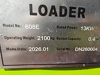 2026 - panther 608e - elektrische shovel - afbeelding 3 van  35