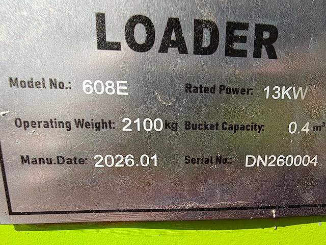 2026 - panther 608e - elektrische shovel - afbeelding 3 van  35