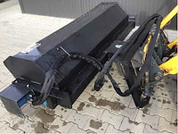 2026 - rolbezem - 72 inch angel schrankbezem veegmachine - rolbezem voor schranklader / skidsteer - afbeelding 12 van  22