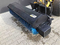 2026 - rolbezem - 72 inch angel schrankbezem veegmachine - rolbezem voor schranklader / skidsteer - afbeelding 3 van  20