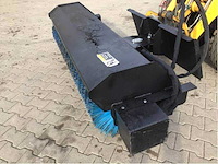 2026 - rolbezem - 72 inch angel schrankbezem veegmachine - rolbezem voor schranklader / skidsteer - afbeelding 7 van  20