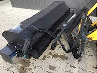 2026 - rolbezem - 72 inch angel schrankbezem veegmachine - rolbezem voor schranklader / skidsteer - afbeelding 12 van  22