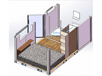 2026 -easy-going - 2026 - 13 ft douche- toiletunit mobiel kantoor - sanitairunit - afbeelding 45 van  47