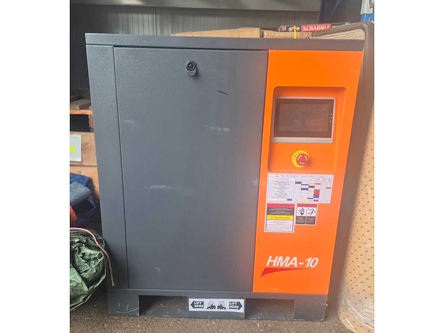 2026 aircompressor hma- 10 schroefcompressor - afbeelding 1 van  8