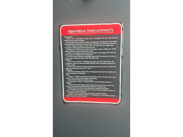 2026 aircompressor hma- 10 schroefcompressor - afbeelding 6 van  8