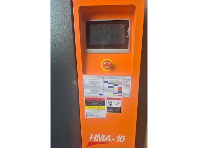2026 aircompressor hma- 10 schroefcompressor - afbeelding 8 van  8