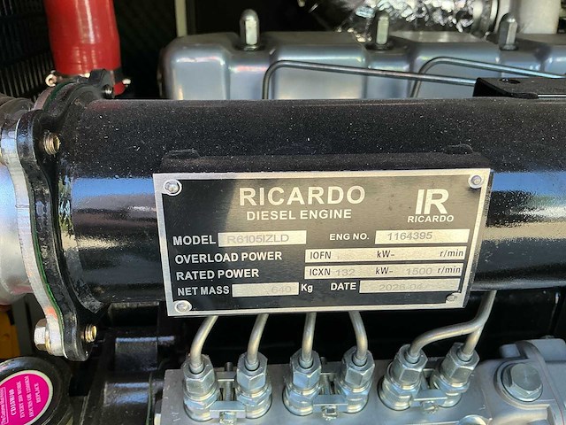 2026 alad ald-dg-r125s geluidgedempte dieselgenerator – 125 kva / 100 kw – 180 a - afbeelding 3 van  5