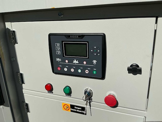 2026 alad ald-dg-r125s geluidgedempte dieselgenerator – 125 kva / 100 kw – 180 a - afbeelding 3 van  10