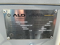 2026 alad ald-dg-r150s geluidgedempte dieselgenerator – 150 kva / 120 kw – 216 a - afbeelding 4 van  4
