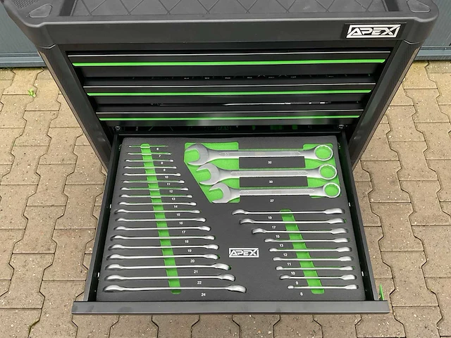 2026 apex 7hs7g-p ax7pro 7 lades gevulde gereedschapswagen - afbeelding 2 van  23