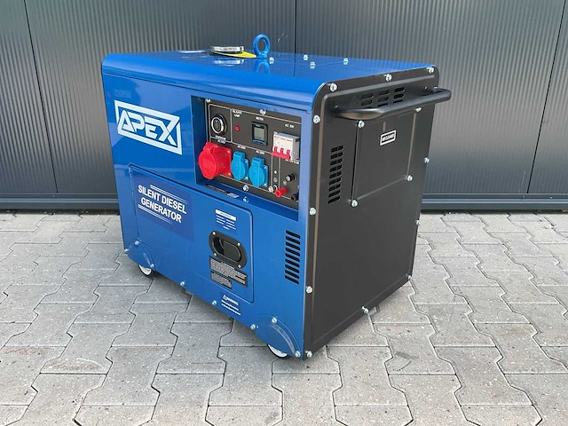 2026 apex ap6500dgs diesel stroomgenerator met elektrische start knop - afbeelding 16 van  68