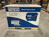 2026 apex ap6500dgs diesel stroomgenerator met elektrische start knop - afbeelding 18 van  68