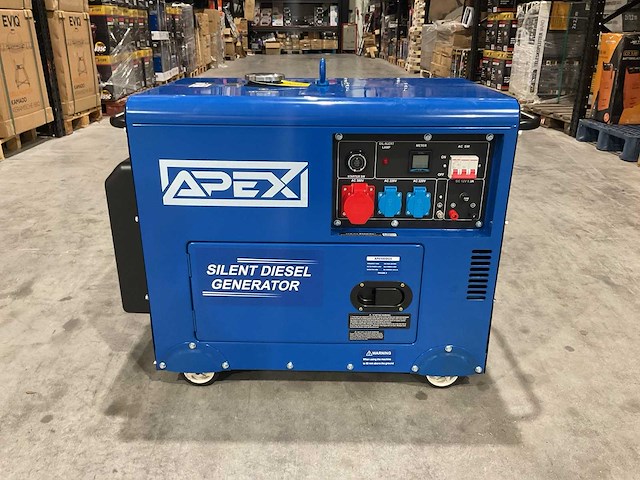 2026 apex ap6500dgs diesel stroomgenerator met elektrische start knop - afbeelding 21 van  68