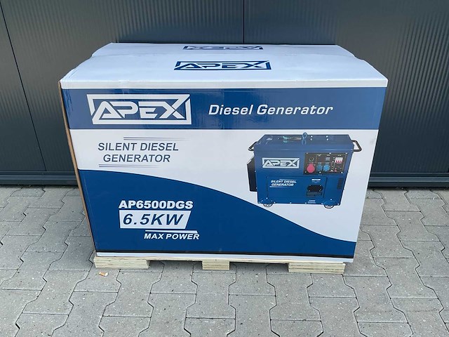 2026 apex ap6500dgs diesel stroomgenerator met elektrische start knop - afbeelding 23 van  68