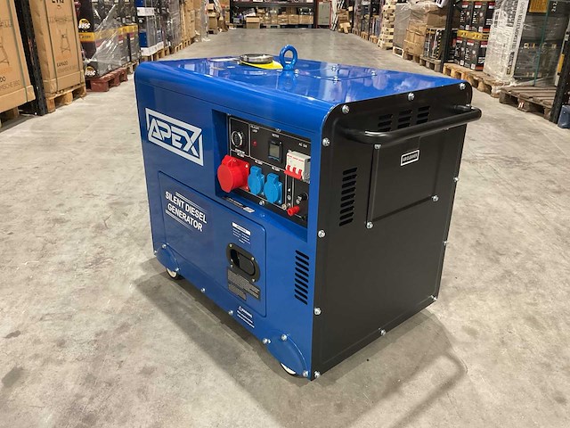 2026 apex ap6500dgs diesel stroomgenerator met elektrische start knop - afbeelding 41 van  68