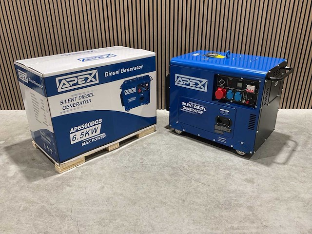 2026 apex ap6500dgs diesel stroomgenerator met elektrische start knop - afbeelding 42 van  68