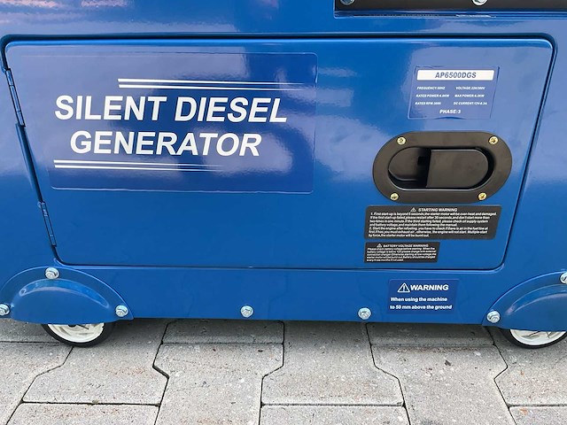 2026 apex ap6500dgs diesel stroomgenerator met elektrische start knop - afbeelding 56 van  68