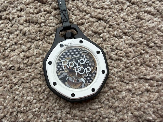 2026 audemars piguet x swatch royal pop ocho negro zakhorloge - afbeelding 2 van  18