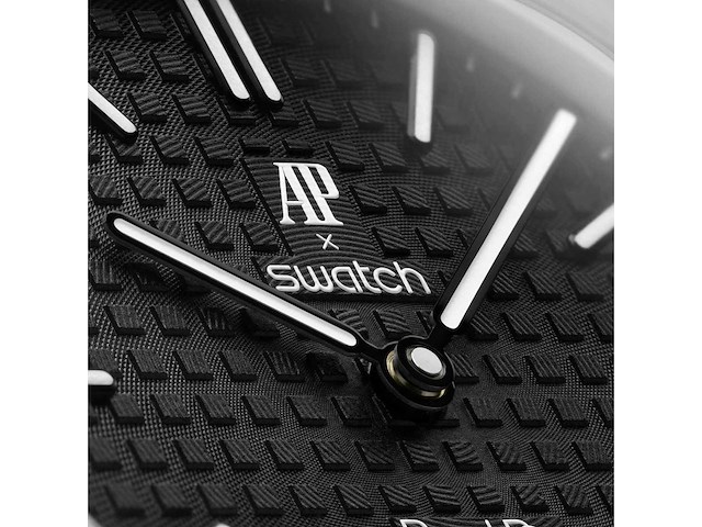 2026 audemars piguet x swatch royal pop ocho negro zakhorloge - afbeelding 16 van  18