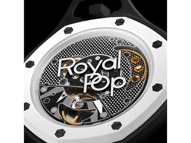 2026 audemars piguet x swatch royal pop ocho negro zakhorloge - afbeelding 18 van  18