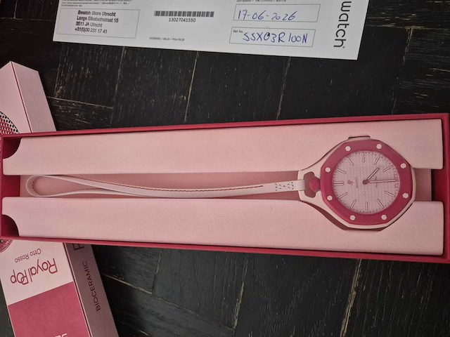 2026 audemars piguet x swatch royal pop otto rosso zakhorloge - afbeelding 2 van  15