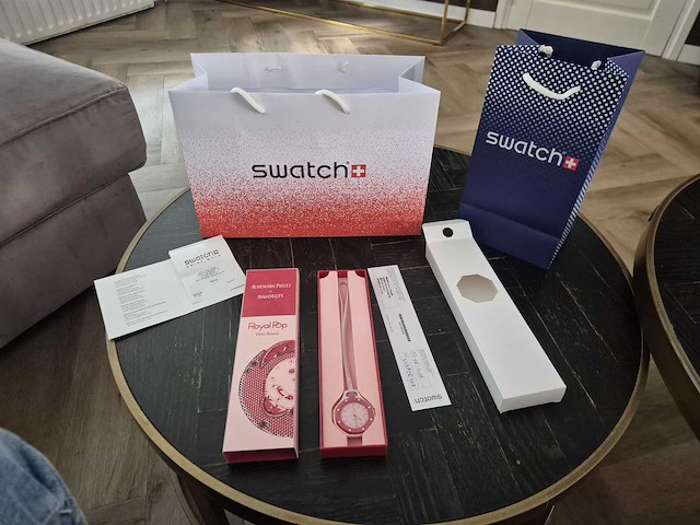 2026 audemars piguet x swatch royal pop otto rosso zakhorloge - afbeelding 3 van  15