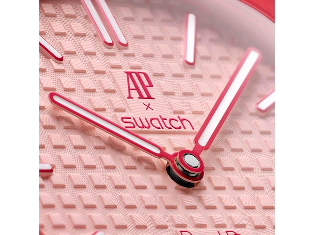 2026 audemars piguet x swatch royal pop otto rosso zakhorloge - afbeelding 5 van  15