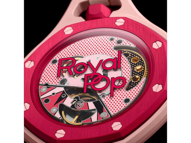 2026 audemars piguet x swatch royal pop otto rosso zakhorloge - afbeelding 7 van  15