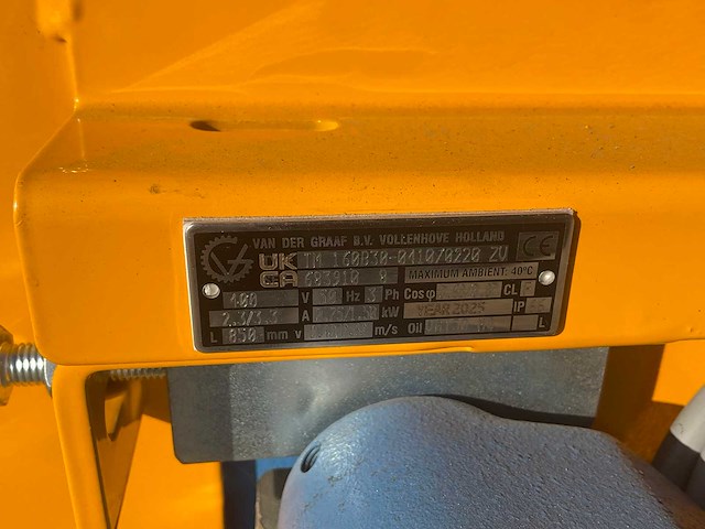 2026 bijlsma hercules tel 2-808-80 mobiele telescopische transportband - afbeelding 10 van  17