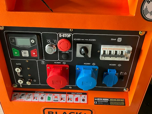 2026 black & decker dxgnd7900e diesel generator - afbeelding 6 van  7