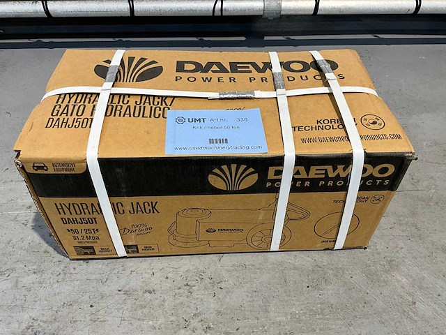 2026 daewoo dahj 50t hydrolic garagekrik - afbeelding 4 van  13