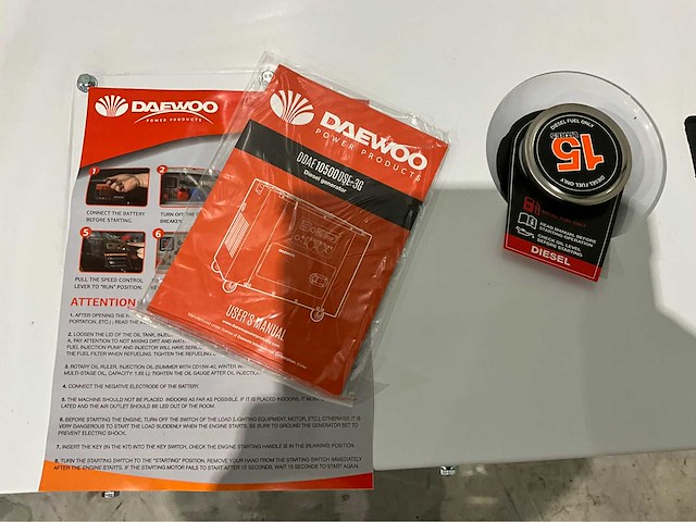 2026 daewoo ddae10500-3g diesel noodstroomaggregaat - afbeelding 10 van  23