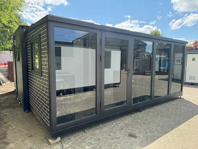 2026 deluxe houses 36,5 m2 2 mobiele woonunit / tiny house met glazendwand - afbeelding 25 van  64