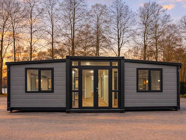 2026 deluxe houses full option 37m2 mobiele woonunit / tiny house - afbeelding 1 van  20