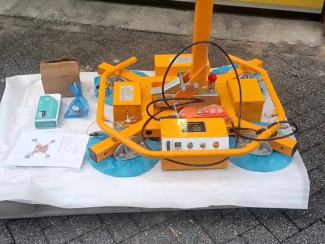 2026 **ds-400 elektrische glaszuiger / vacuümheffer 400 kg – 360° draaibaar - afbeelding 1 van  11