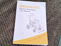 2026 easwe g10 elektrische rolstoel voor zwaar gebruik nieuw - afbeelding 4 van  4