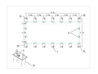 2026 easy-going - 2026 - (18,3x9,15x6,1 meter) - garage tent / opslag shelter 306020dp - afbeelding 14 van  15