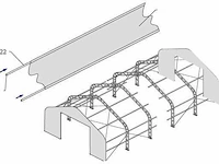 2026 easy-going - 2026 - (18,3x9,15x6,1 meter) - garage tent / opslag shelter 306020dp - afbeelding 3 van  15