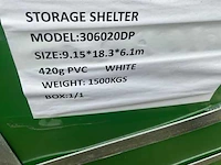 2026 easy-going - 2026 - (18,3x9,15x6,1 meter) - garage tent / opslag shelter 306020dp - afbeelding 6 van  15