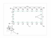 2026 easy-going - 2026 - (18,3x9,15x6,1 meter) - garage tent / opslag shelter 306020dp - afbeelding 14 van  15