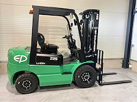 2026 ep efxz-251 2500kg vorkheftruck led display - afbeelding 27 van  28