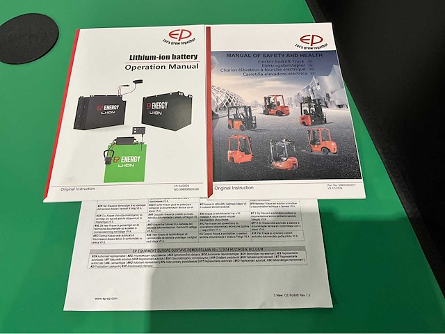 2026 ep efxz-h 3000kg vorkheftruck led display - afbeelding 9 van  25