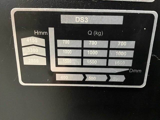 2026 ep equipment est 4150mm stapelaar - afbeelding 9 van  21