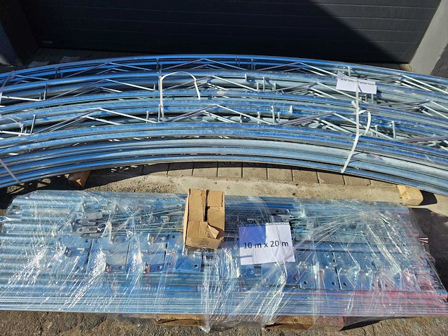 2026 folietunnel gegalvaniseerd (10,00x 20,00 mtr) (200 m2) - afbeelding 7 van  18